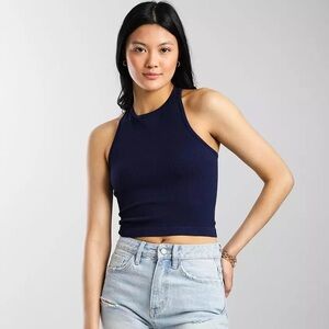 Free People - Navy Hayley Racerback Brami
